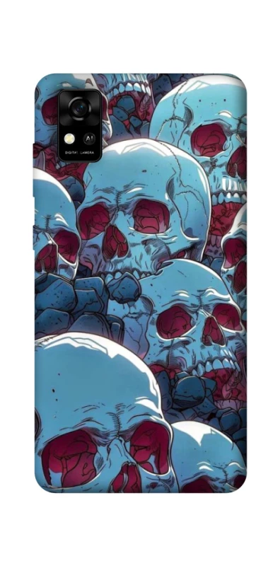 Чехол на ZTE Blade A31 Skulls v2 фото 1 из 1