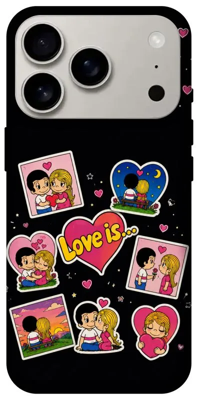 Чехол на Apple iPhone 18 Pro Love is фото 2 из 2