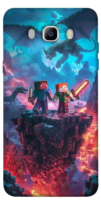 Чохол на Samsung J710F Galaxy J7 (2016) Minecraft v3 фото 1 з 1