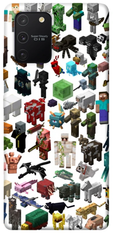 Чохол на Samsung Galaxy S10 Lite Minecraft v4 фото 1 з 1