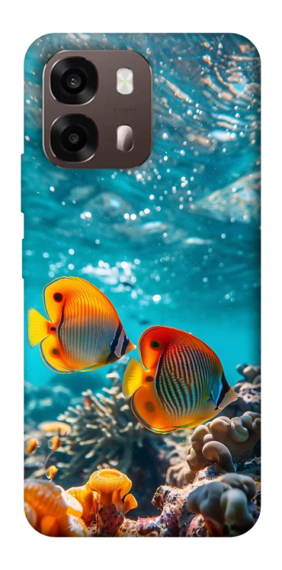 Чехол на Oppo A6 Coral fish фото 2 из 2