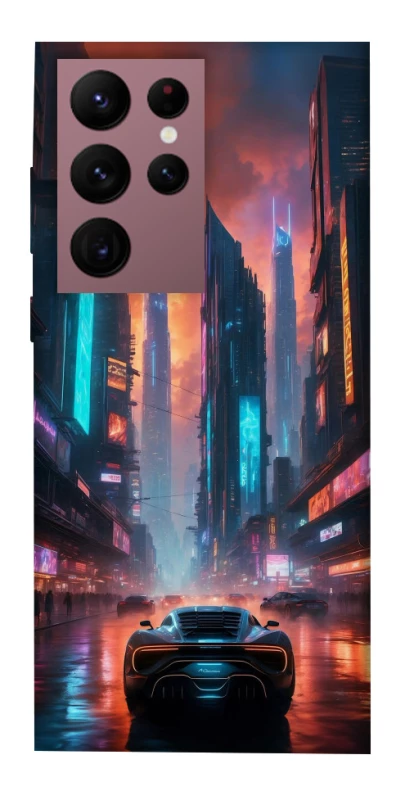 Чохол на Samsung Galaxy S22 Ultra Cyber city фото 1 з 1