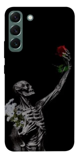 Чехол на Samsung Galaxy S22+ Skeleton vs Rose фото 1 из 1