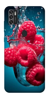 Чехол на ZTE Blade A7s (2020) Малинка в воде фото 1 из 1