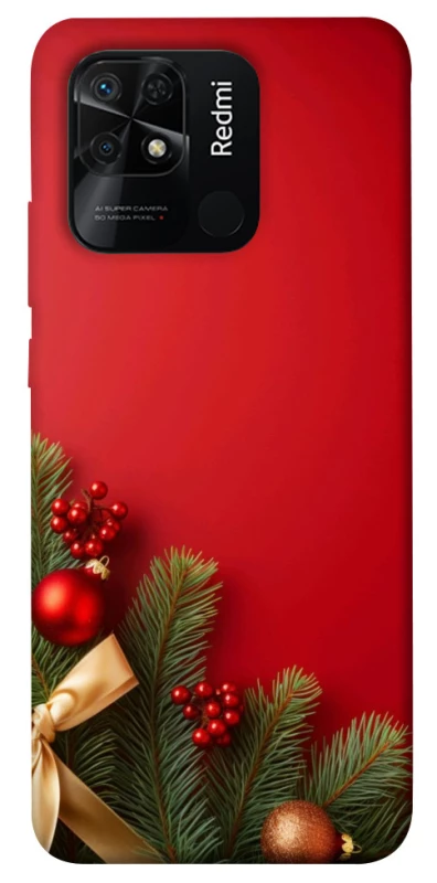 Чохол на Xiaomi Redmi 10C Новорічний v21 фото 1 з 1