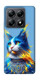 Чохол на Xiaomi 14T Pro Кіт патріот фото 1 з 1