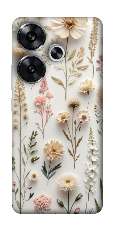 Чохол на Xiaomi Poco F6 Floral design ver.1 фото 1 з 1