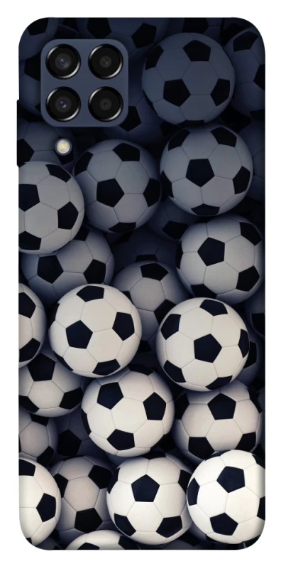 Чохол на Samsung Galaxy M33 5G Футбольні м'ячи фото 1 з 1