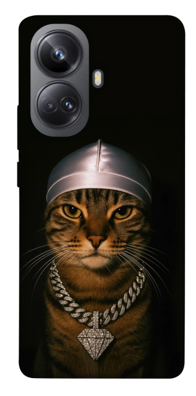 Чехол на Realme 10 Pro+ Cat in Bling фото 1 Чехол на Realme 10 Pro+ Cat in Bling фото 1 из 1