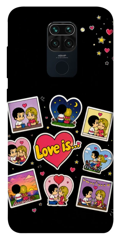 Чохол на Xiaomi Redmi Note 9 / Redmi 10X Love is ver.2 фото 1 з 1