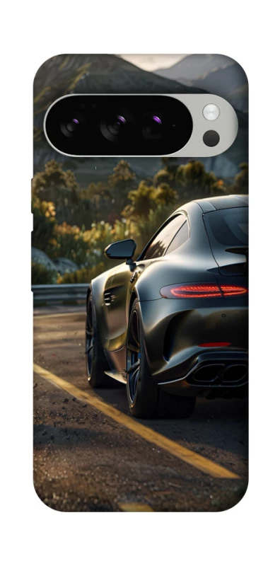 Чехол на Google Pixel 10 Pro Car in the mountains фото 1 из 1