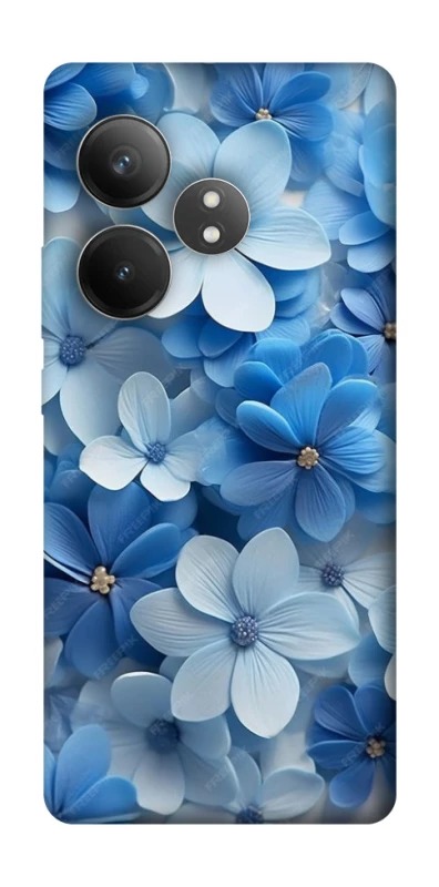 Чохол на Realme GT Neo 6 Сині квіти фото 1 з 1