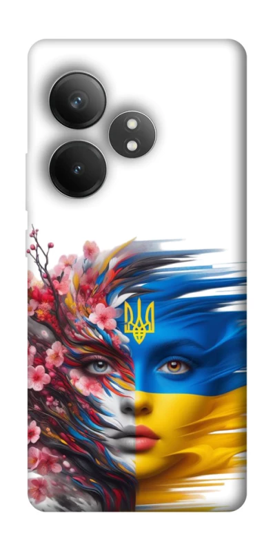 Чохол на Realme GT Neo 6 SE Flowering Ukraine фото 1 з 1