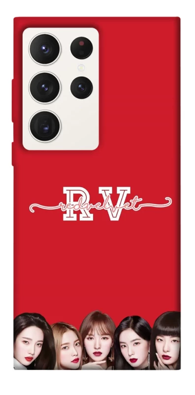 Чохол на Samsung Galaxy S23 Ultra RED VELVET v3 фото 1 з 1