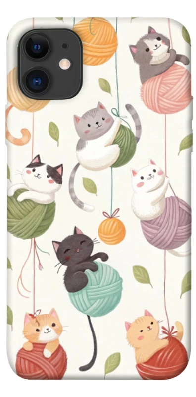 Чохол на Apple iPhone 11 (6.1") Funny Kittens фото 1 з 1