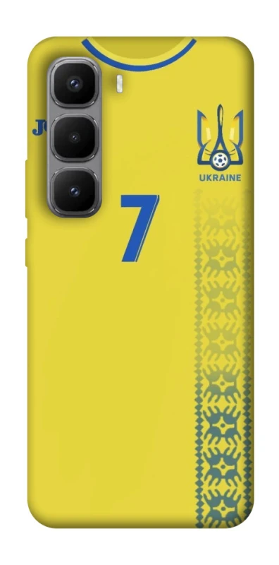 Чохол на Infinix Hot 60 Pro+ UA-Football ver.3 фото 1 з 1