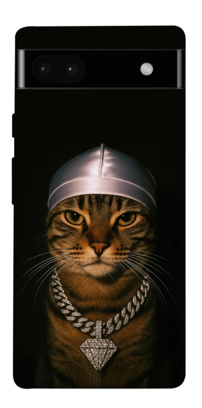 Чохол на Google Pixel 6a Cat in Bling фото 1 з 1
