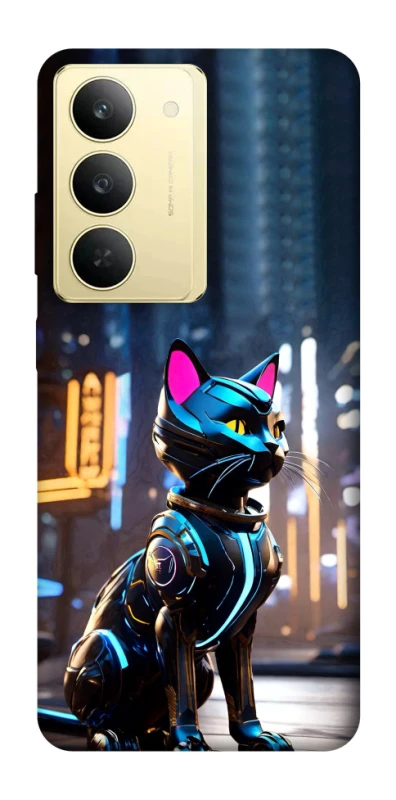 Чехол на Realme 14x Cyber cat фото 1 из 1