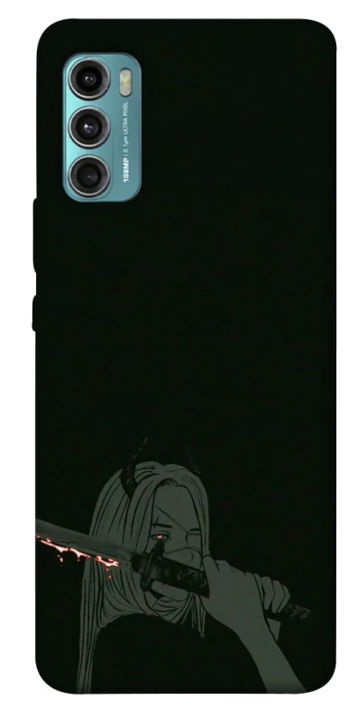 Чехол на Motorola Moto G60 Человек-Бензопила фото 1 из 1