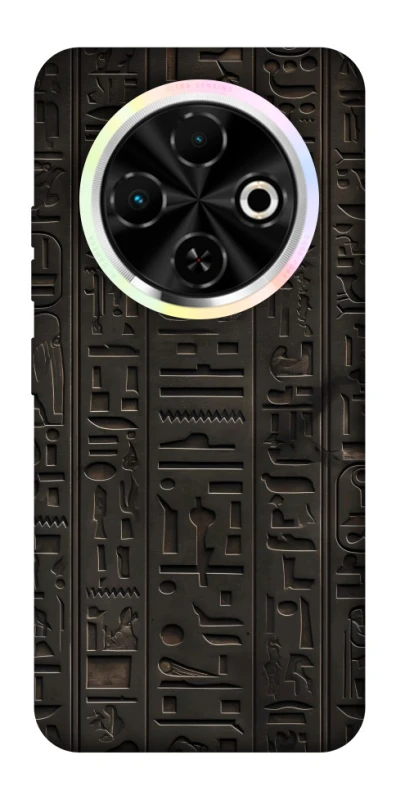 Чехол на TECNO Spark 30C Hieroglyphs фото 1 из 1
