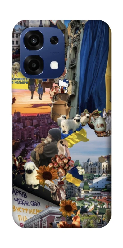 Чохол на Oppo A6 Pro 4G/5G Ukraine style ver.2 фото 2 з 2