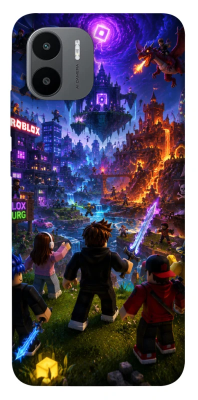 Чохол на Xiaomi Redmi A1+ / Poco C50 / A2+ Roblox aesthetics ver.12 фото 1 з 1