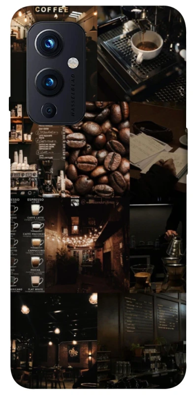 Чехол на OnePlus 9 Coffee collage ver.1 фото 1 из 1