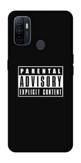 Чохол на Oppo A53 / A32 / A33 Parental Advisory Label фото 1 Чохол на Oppo A53 / A32 / A33 Parental Advisory Label фото 1 з 1