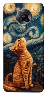 Чохол на Xiaomi Redmi K30 Pro / Poco F2 Pro van gogh cat фото 1 з 1