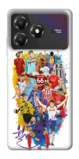 Чехол на ZTE Blade A36 Football Abstract v2 фото 1 из 1