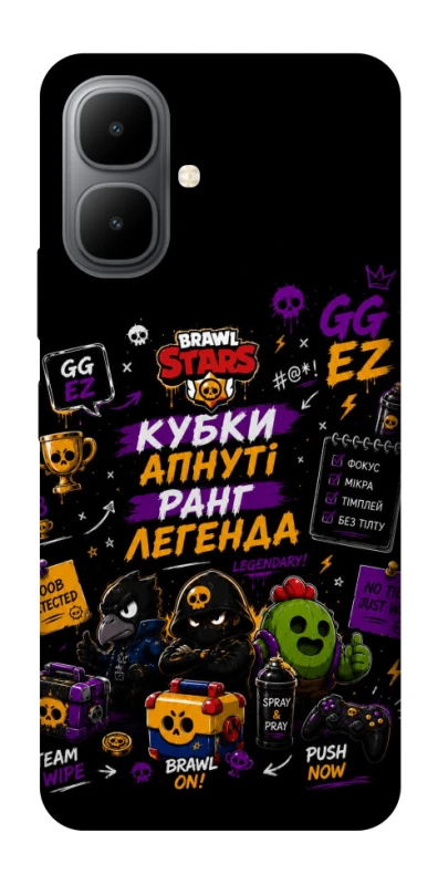 Чехол на Infinix Smart 10 Brawl Stars collage фото 1 из 1