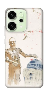 Чехол на Oppo Reno 14 Star Wars robots фото 1 из 1