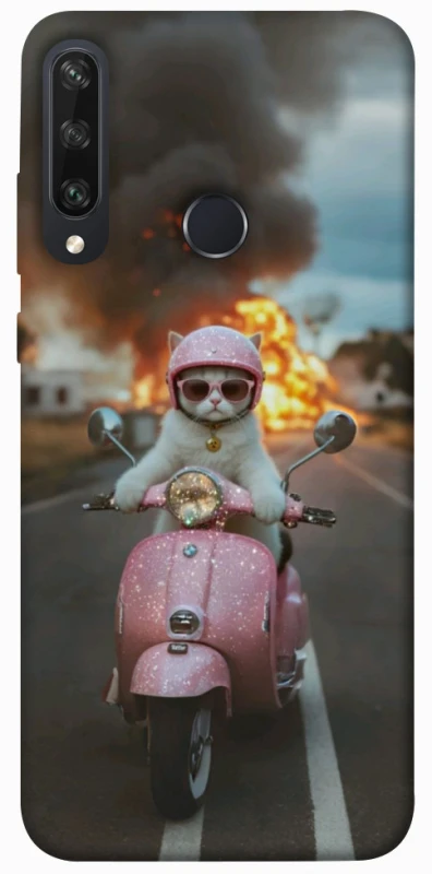 Чохол на Huawei Y6p Exploding Kittens ver.3 фото 1 з 1