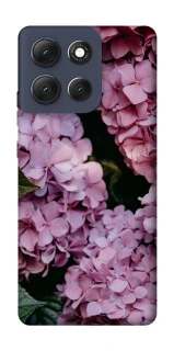 Чохол на Motorola Moto G86 Рожеві гартензії фото 1 з 1