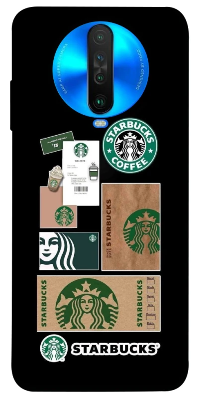 Чехол на Xiaomi Poco X2 Starbucks coffee фото 1 из 1