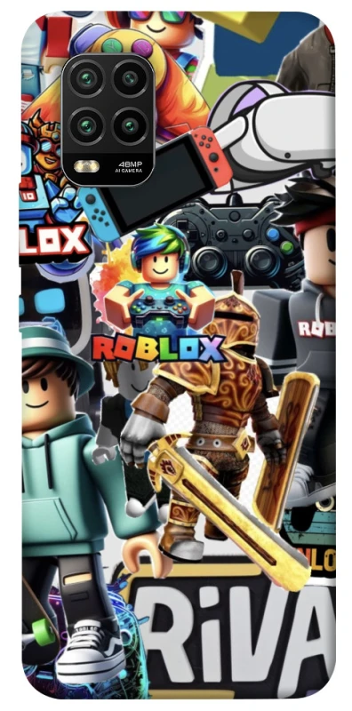 Чохол на Xiaomi Mi 10 Lite Roblox collage ver.1 фото 1 з 1