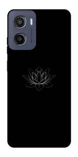 Чохол на Motorola Moto G05 Black Lotus фото 1 Чохол на Motorola Moto G05 Black Lotus фото 1 з 1