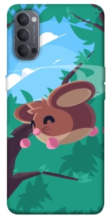 Чехол на Oppo Reno 4 Adopt Me Forest Mouse Jump фото 1 из 1