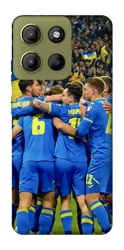Чехол на Motorola Moto G15 4G Сборная Украины v3 фото 1 из 1