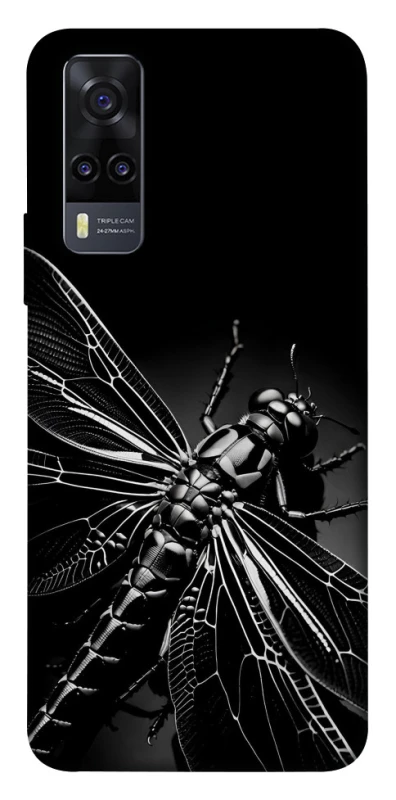 Чехол на Vivo Y31 Black dragonfly фото 1 из 1