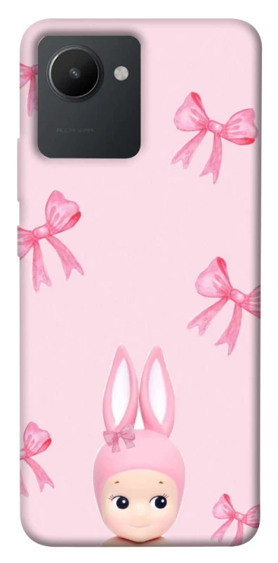 Чохол на Realme C30s Ribbon Bunny фото 1 з 1