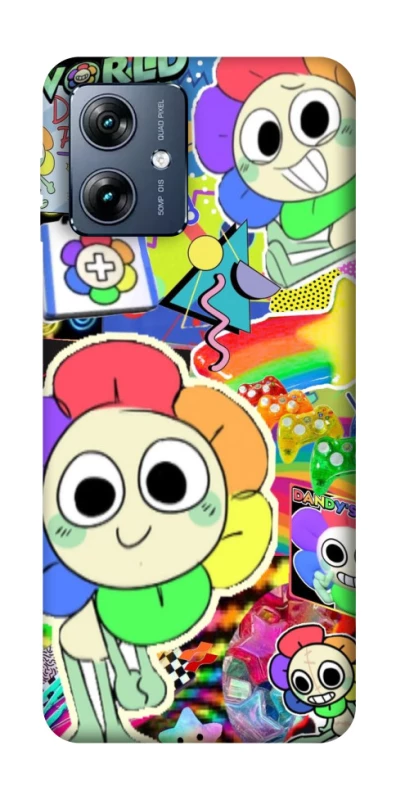 Чохол на Motorola Moto G54 Power Dandy world collage фото 1 з 1