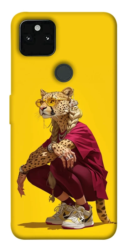 Чехол на Google Pixel 5A Ягуар фото 1 из 1