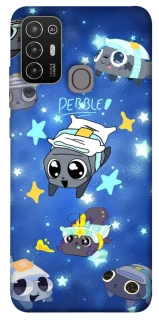 Чехол на ZTE Blade A52 Pebble kitten stars фото 1 из 1