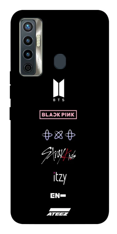 Чехол на TECNO Camon 17 K-pop Logo фото 1 из 1