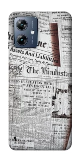 Чехол на Motorola Moto G54 Power Газеты фото 1 из 1