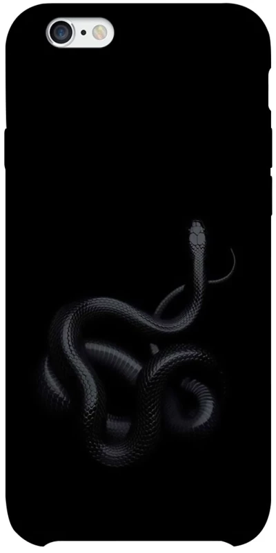 Чехол на Apple iPhone 6/6s plus (5.5") Black snake фото 1 из 1