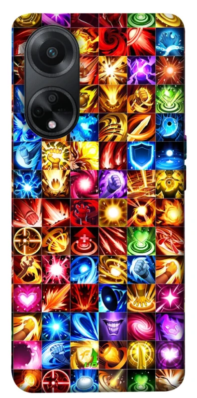 Чехол на Oppo A58 4G Abilities menu ver.4 фото 1 из 1