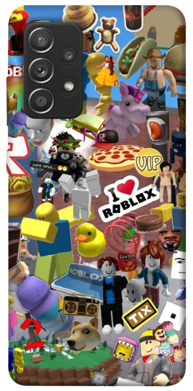 Чохол на Samsung Galaxy A52 4G / A52 5G Roblox collage ver.5 фото 1 з 1