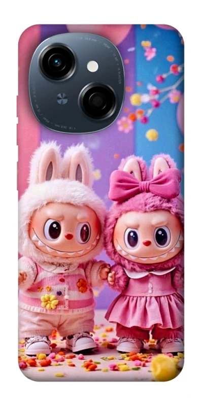 Чохол на TECNO Spark Go 1 Labubu twins ver.2 фото 1 з 1